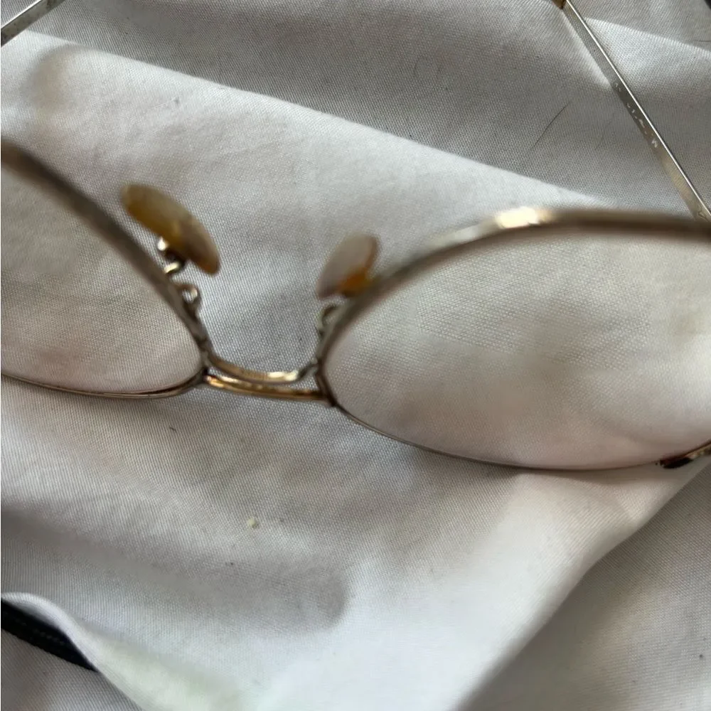 Vintage eyeglasses stunning stone gem ruby gold Tura Mod Rhinestones glasses y2k
